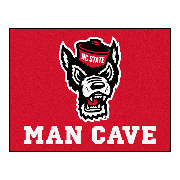 Nc State Man Cave All-Star Mat 33.7